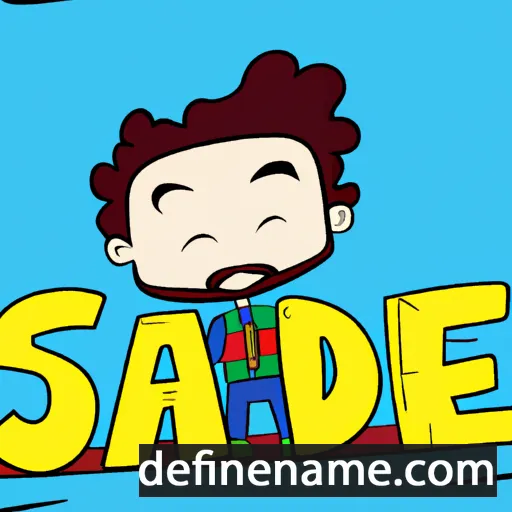 cartoon of the name Saúde