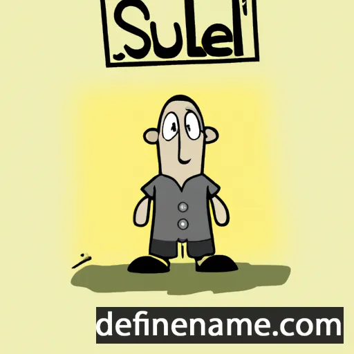 cartoon of the name Saulle