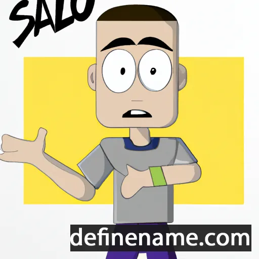 cartoon of the name Saulo