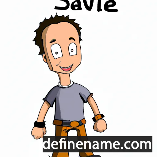 cartoon of the name Saulve