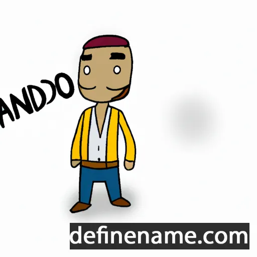 Saundro cartoon