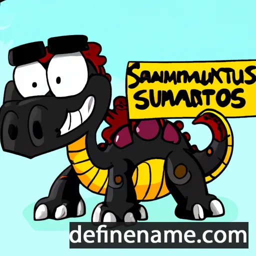 Sauromates cartoon