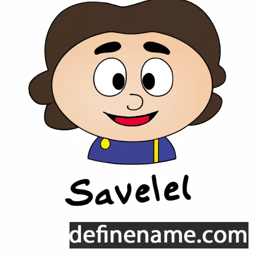 Saviëlle cartoon