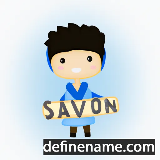 cartoon of the name Savior