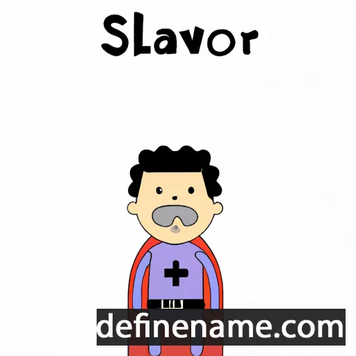 Saviour cartoon