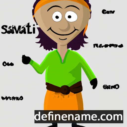 Savvati cartoon