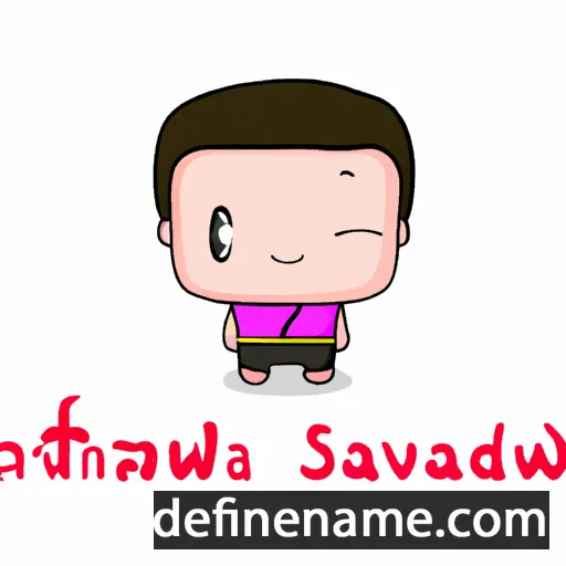 Sawatdee cartoon