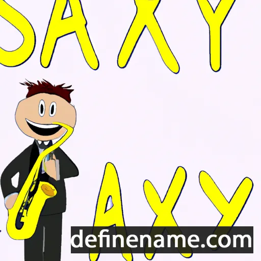 Saxiy cartoon