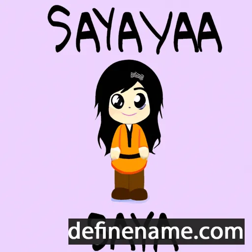 Sayaara cartoon