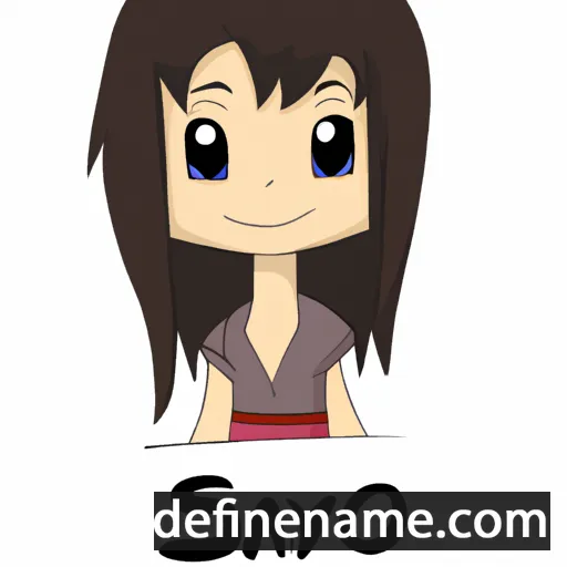 cartoon of the name Sayako