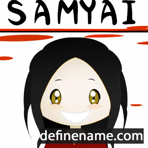 Sayami cartoon