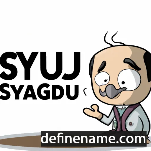 cartoon of the name Sayidgul