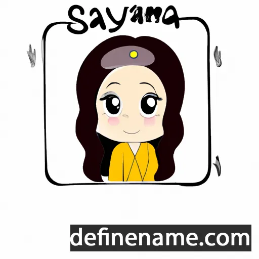 Saynaara cartoon