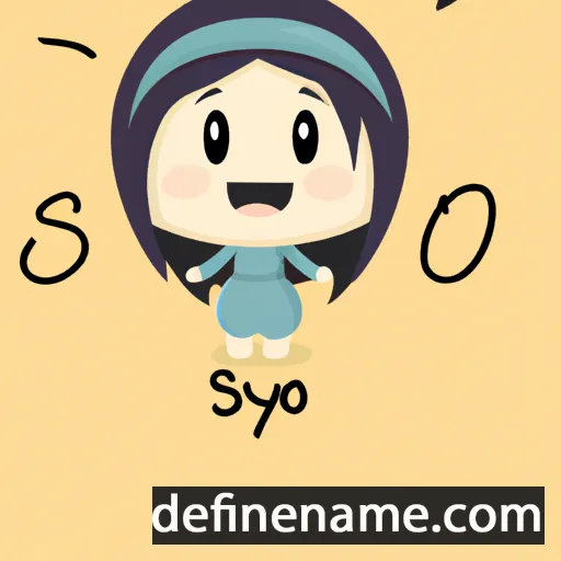 Sayo cartoon