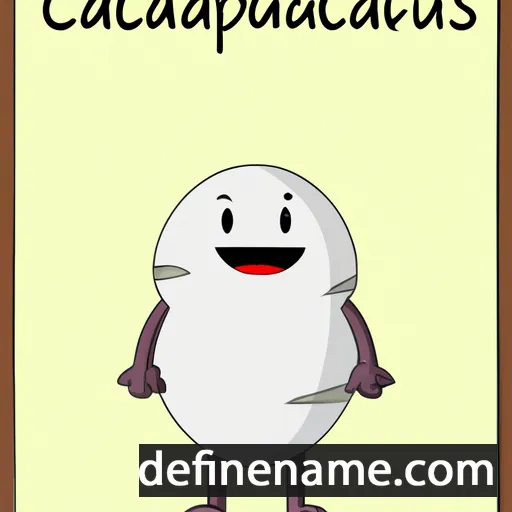 cartoon of the name Scaurianus