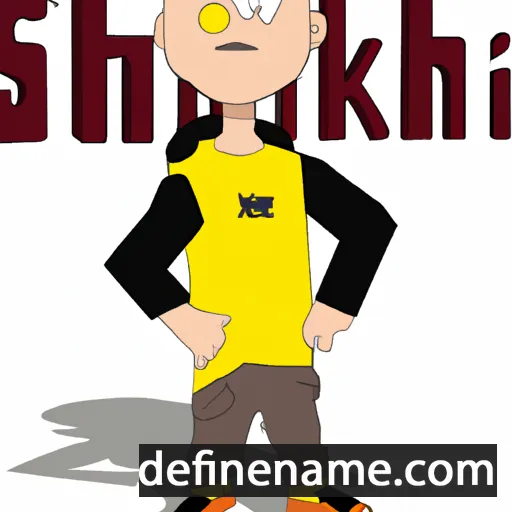 cartoon of the name Schaklin