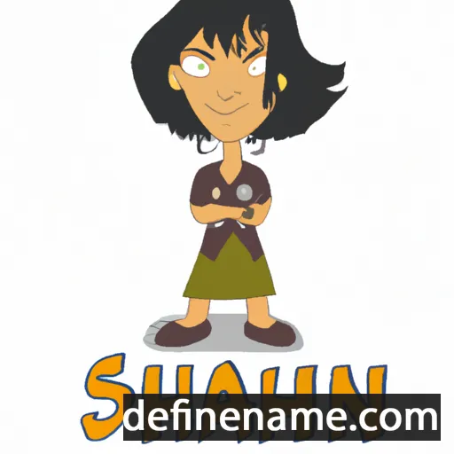 cartoon of the name Schani