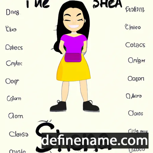 Scheena cartoon