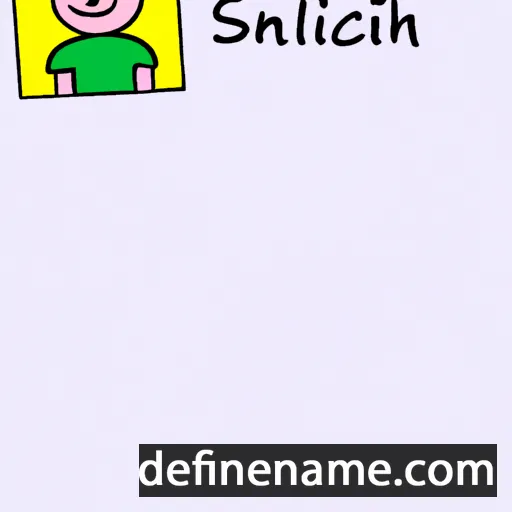 cartoon of the name Scheindel