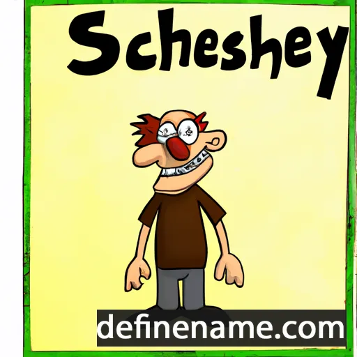 cartoon of the name Schenley