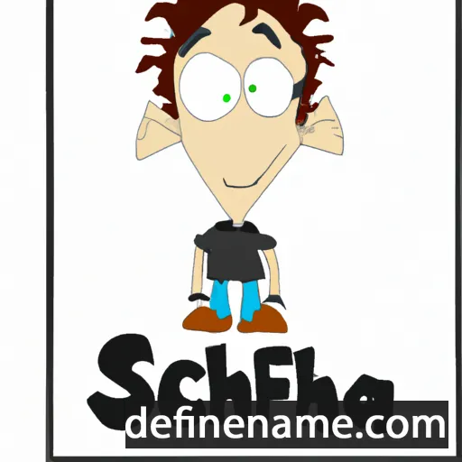 cartoon of the name Schifra