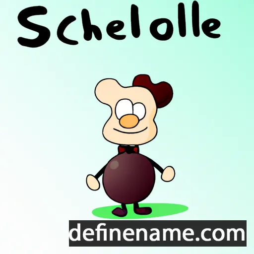 Schillonie cartoon