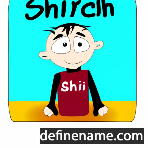 cartoon of the name Schirin