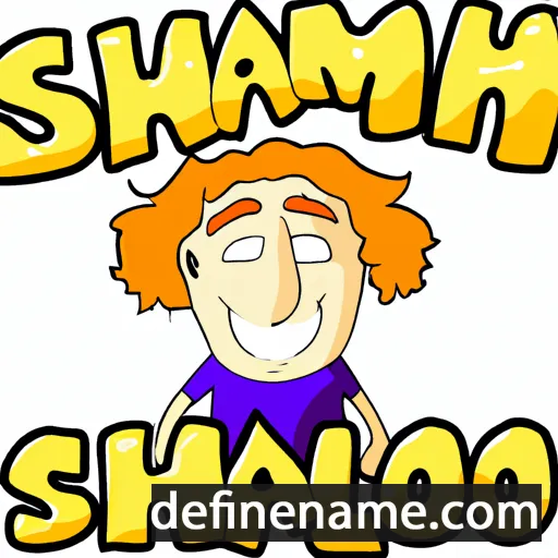 cartoon of the name Schlamo