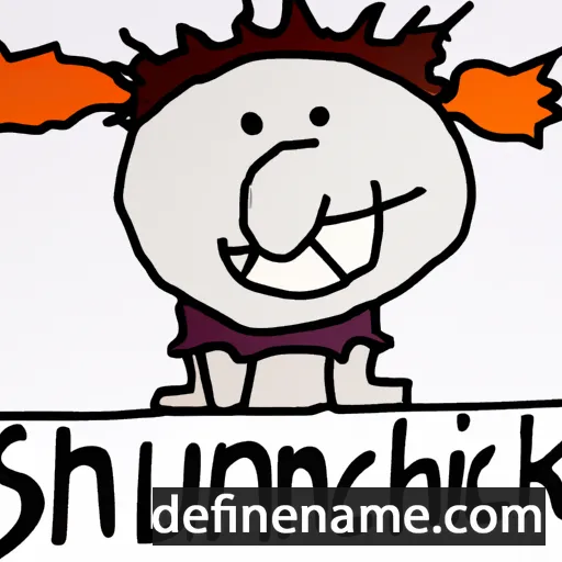 cartoon of the name Schnuckenack