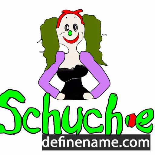 Schönche cartoon