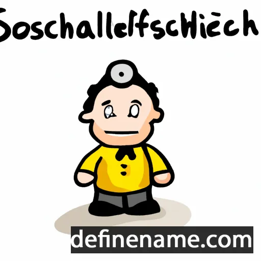 Scholastien cartoon