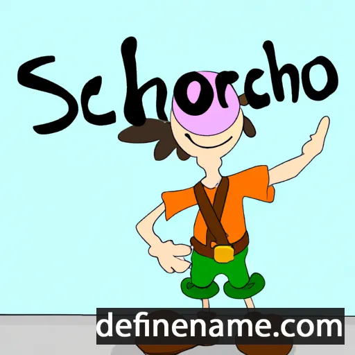 Schorschl cartoon