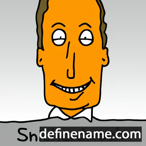 cartoon of the name Schweikhard