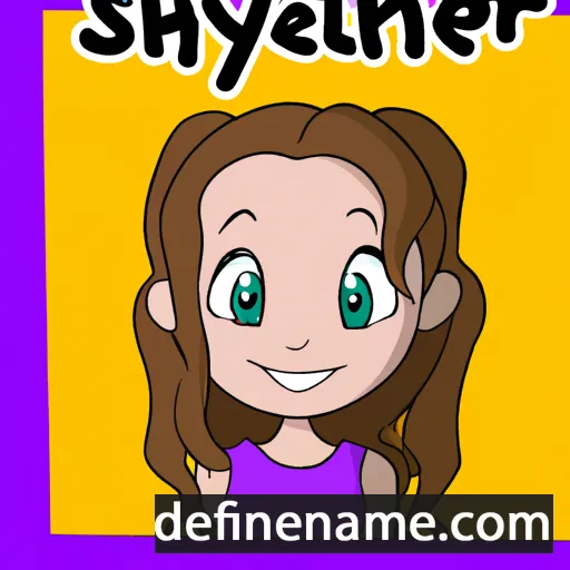 cartoon of the name Schyler