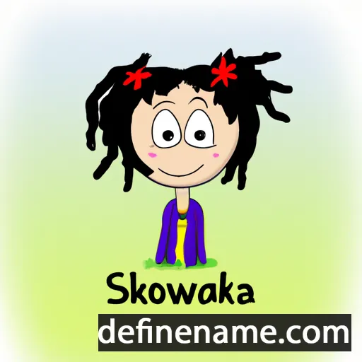 cartoon of the name Sdrawka