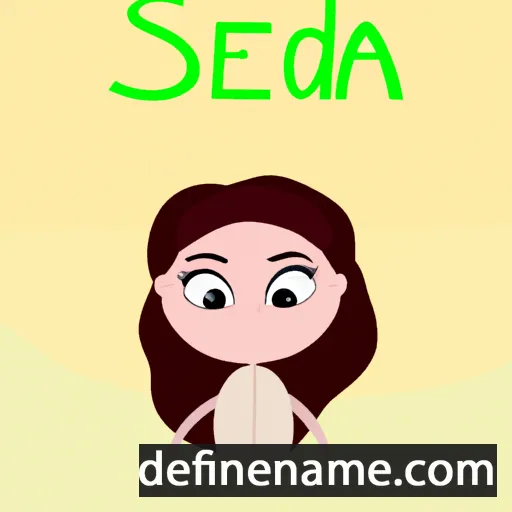 cartoon of the name Séadna