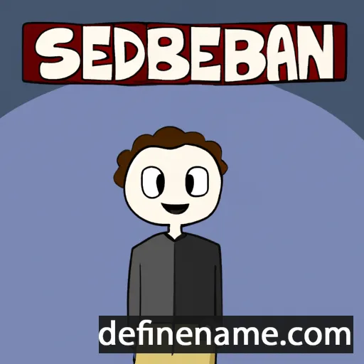 Sébastjen cartoon