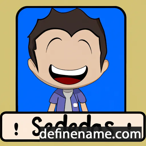 cartoon of the name Sédécias