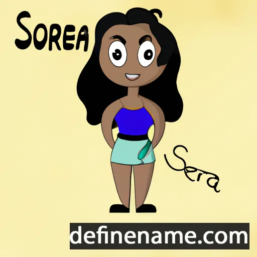 Séfora cartoon