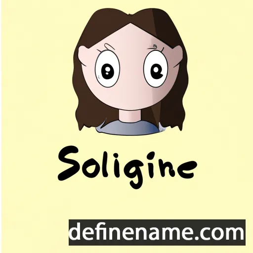 cartoon of the name Ségolaine