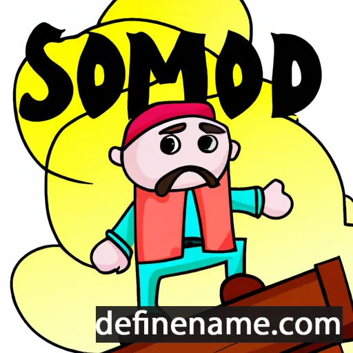 cartoon of the name Sędomir