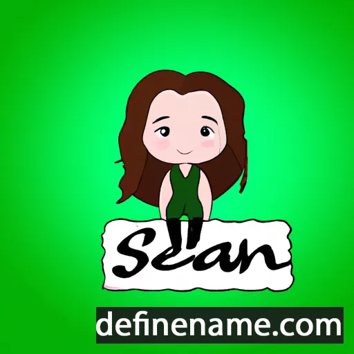 Seána cartoon