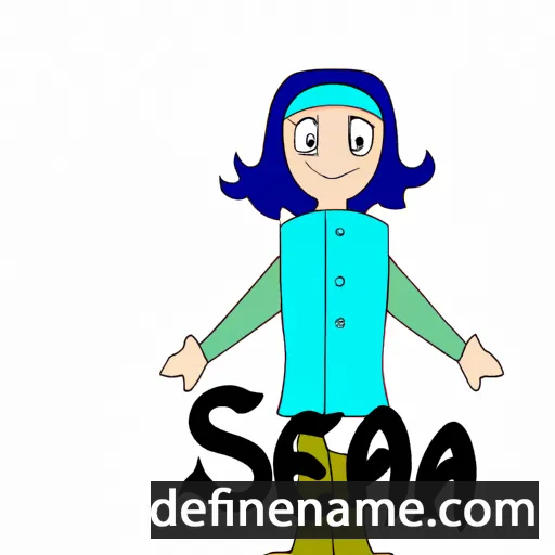 cartoon of the name Seara