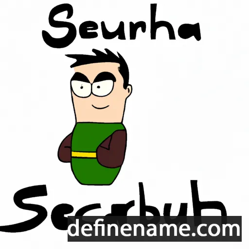 Seaxburh cartoon