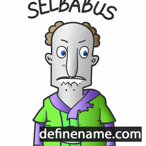 cartoon of the name Sebaldus