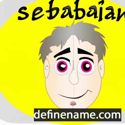 cartoon of the name Sebashtian