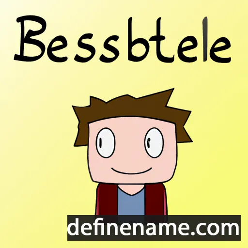 cartoon of the name Sebastene