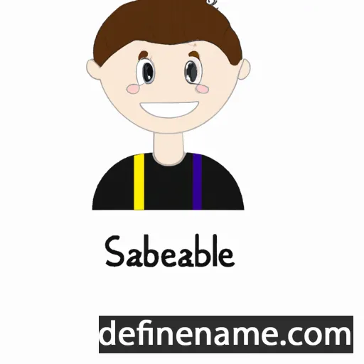 cartoon of the name Sebastiane