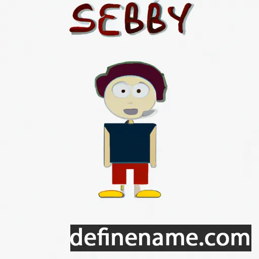 cartoon of the name Seby