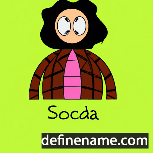 cartoon of the name Secònda